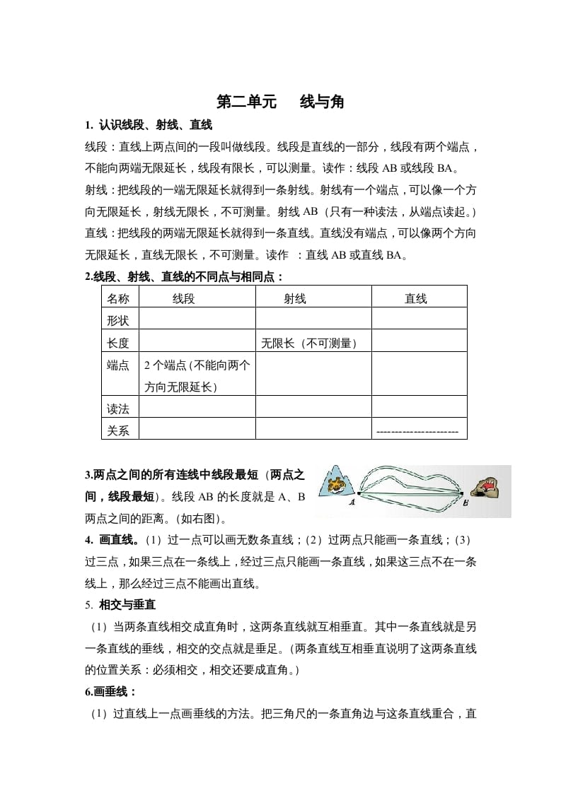 四年级数学上册第二单元线与角（北师大版）速创网赚项目-副业赚钱-互联网创业-资源整合速创园