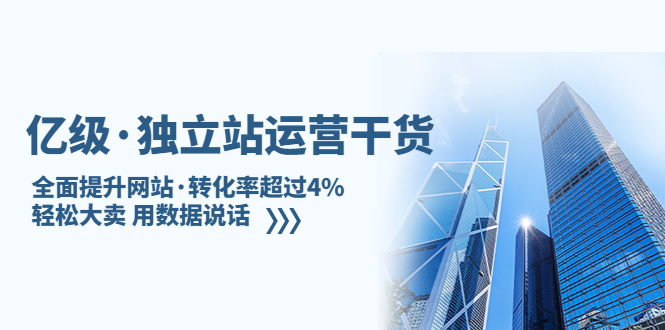095313ryszghiiei1hfhsm.jpg 亿级·独立站运营干货:全面提升网站·转化率超过4%,轻松大卖 用数据说话