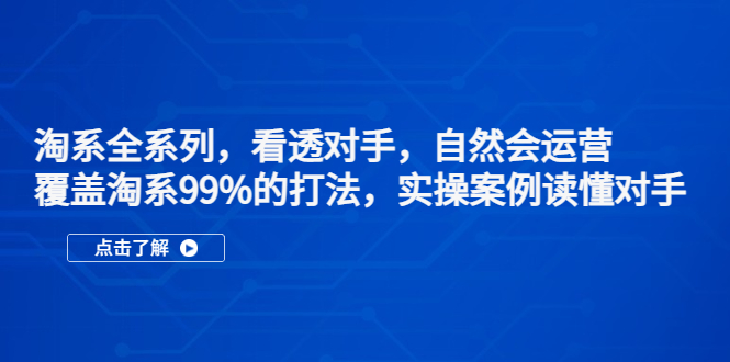 110928lfydseeftedzqdv1.jpg 淘系全系列,看透对手,自然会运营,覆盖淘系99%·打法,实操案例读懂对手