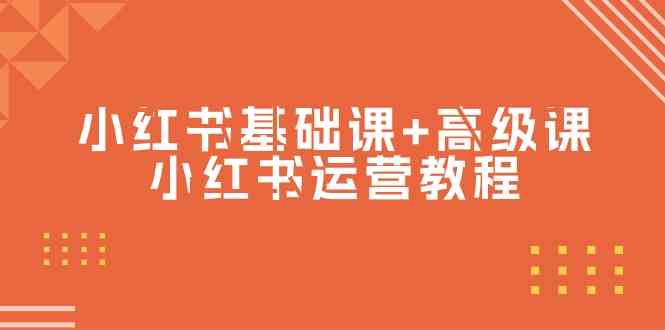 （9660期）小红书基础课+高级课-小红书运营教程（53节视频课）速创网赚项目-副业赚钱-互联网创业-资源整合速创园