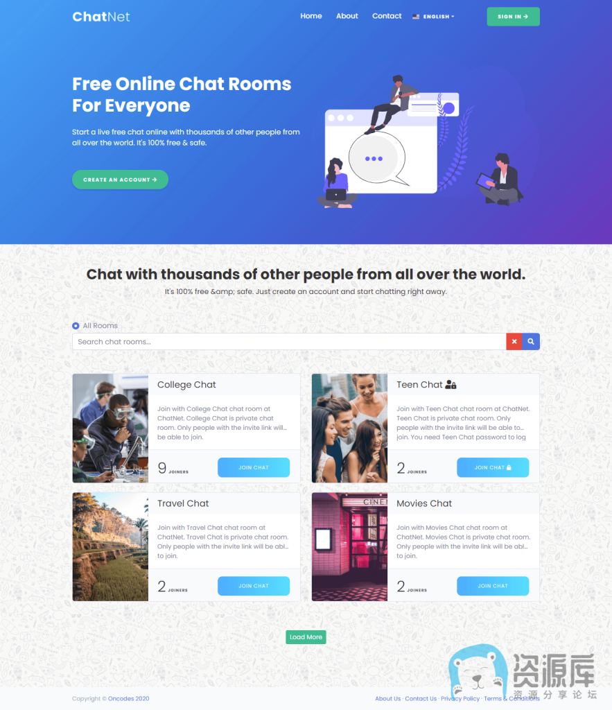 4a47a0db6e20231006222709-883x1024-1.png ChatNet -PHP聊天室和私人聊天程序 v1.9
