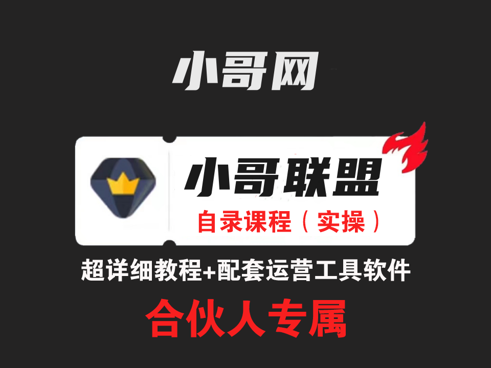 6e0bad332c20240607001614.png 小哥联盟-合伙人 引流技术 高转化文案模板 3天时间打造一个知识付费导师IP开始盈利